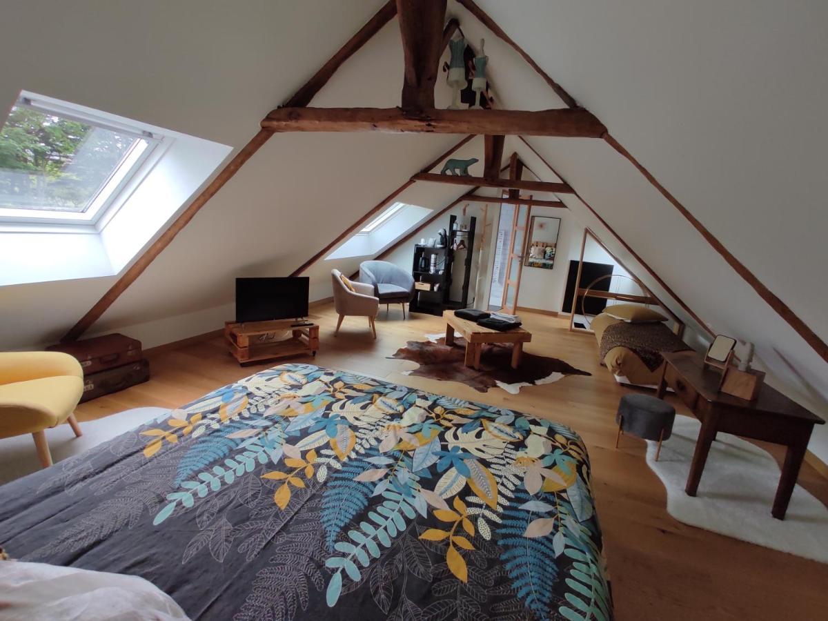 Bed and Breakfast Aux Trois Palmiers Saint-Brieuc Exteriér fotografie