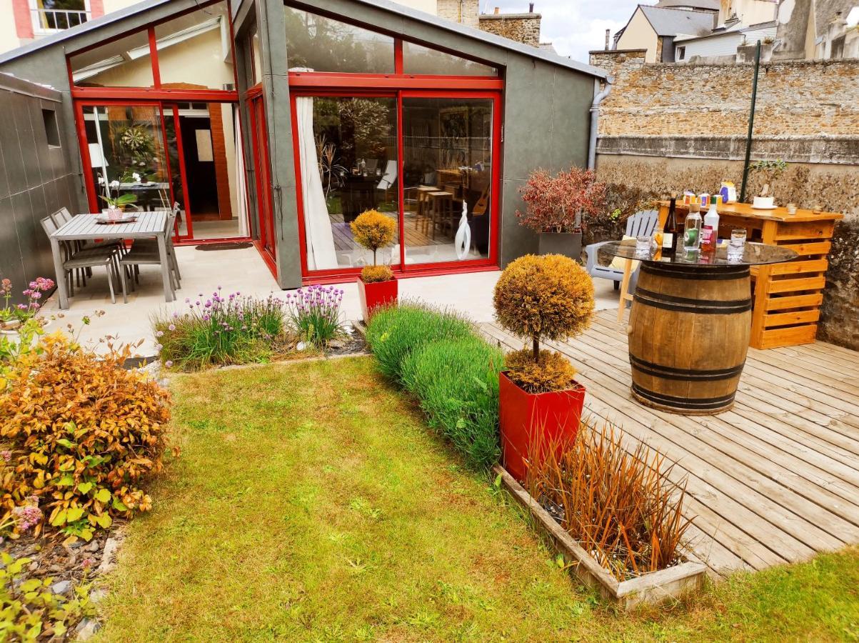 Bed and Breakfast Aux Trois Palmiers Saint-Brieuc Exteriér fotografie