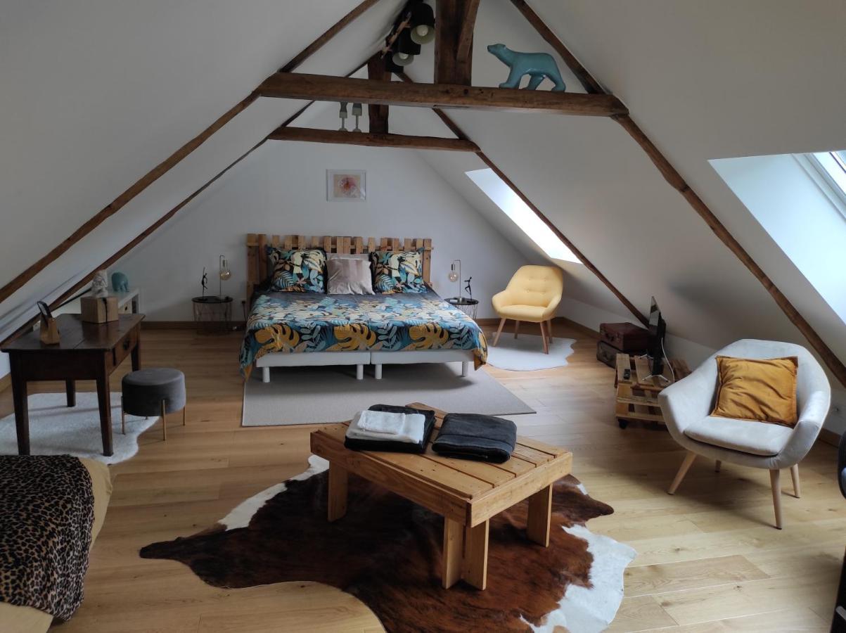 Bed and Breakfast Aux Trois Palmiers Saint-Brieuc Exteriér fotografie